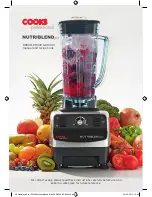 Cooks NUTRIBLEND PRO D8038 User Manual preview