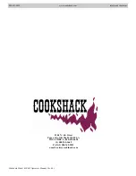 Предварительный просмотр 12 страницы Cookshack 050/055 Operator'S Manual