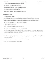 Preview for 8 page of Cookshack Fast Eddy's Oven FEC500 Operator'S Manual