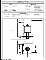 Предварительный просмотр 2 страницы Cookson FDO-A10E Owner'S Manual