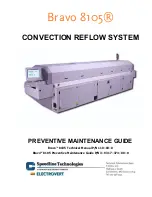 Preview for 1 page of Cookson Speedline Technologies Electrovert Bravo 8105 Preventive Maintenance Manual