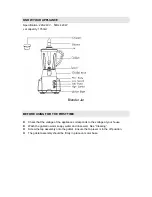 Preview for 3 page of Cookworks 420-2127 Instruction Manual