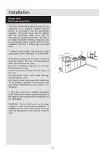 Предварительный просмотр 15 страницы Cookworks 549/7065 Installation & User'S Instructions