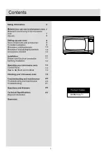 Предварительный просмотр 3 страницы Cookworks 565/5333 Installation & User'S Instructions