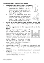 Preview for 12 page of Cookworks 7698329 Care & Instruction Manual