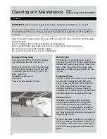 Preview for 14 page of Cookworks BUSH CGS50W Installation & User'S Instructions