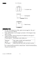 Preview for 4 page of Cookworks CG9100 Care & Instruction Manual