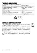 Preview for 13 page of Cookworks CM5013B-GS Care & Instruction Manual