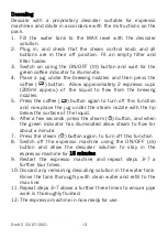 Preview for 13 page of Cookworks CM8500A-GS Care & Instruction Manual