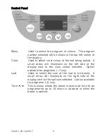 Preview for 5 page of Cookworks EHS15AP-P Care & Instruction Manual