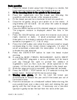 Preview for 8 page of Cookworks EHS15AP-P Care & Instruction Manual