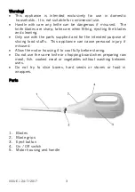 Preview for 3 page of Cookworks EK-120 Manual