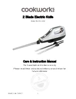 Preview for 1 page of Cookworks EK-120S Care & Instruction Manual