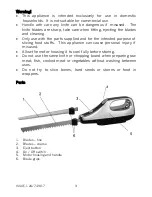 Preview for 3 page of Cookworks EK-120S Care & Instruction Manual