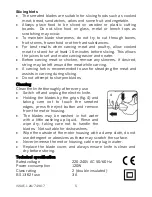 Preview for 5 page of Cookworks EK-120S Care & Instruction Manual