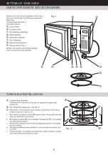 Предварительный просмотр 5 страницы Cookworks EM820CFD User Instructions