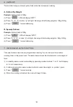 Предварительный просмотр 10 страницы Cookworks EM820CFD User Instructions