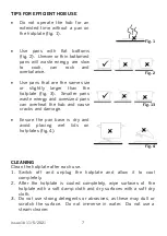 Preview for 7 page of Cookworks JB-2008GL Care & Instruction Manual