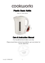 Cookworks KE01109-GS Care & Instruction Manual preview