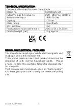 Preview for 7 page of Cookworks KE01402E-GS Care & Instruction Manual