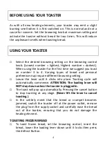 Preview for 5 page of Cookworks KT-203 Instruction Manual