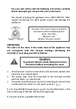 Preview for 8 page of Cookworks KT-203 Instruction Manual