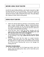 Preview for 5 page of Cookworks KT-700 Instruction Manual