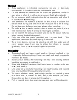 Preview for 3 page of Cookworks MY-CS6007WP Care & Instruction Manual