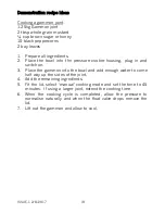 Preview for 19 page of Cookworks MY-CS6007WP Care & Instruction Manual