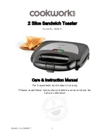 Preview for 1 page of Cookworks S6191H Care & Instruction Manual