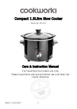 Cookworks SC-15-R Care & Instruction Manual preview