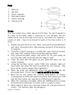 Preview for 4 page of Cookworks SC-65-0001 Care & Instruction Manual