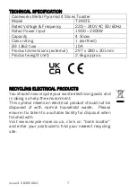 Preview for 7 page of Cookworks T395TE Care & Instruction Manual