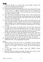 Preview for 4 page of Cookworks TA8060-B Care & Instruction Manual