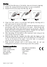 Предварительный просмотр 6 страницы Cookworks WK8213NAH Care & Instruction Manual