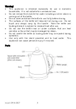 Preview for 3 page of Cookworks XB6598-WD Care & Instruction Manual