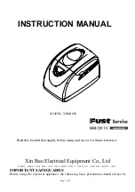 Cookworks XBM1058 Instruction Manual preview