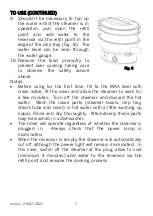 Предварительный просмотр 7 страницы Cookworks XJ-10102B0 Care & Instruction Manual