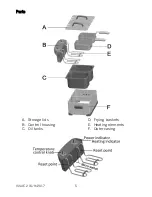 Preview for 5 page of Cookworks XJ-14301 Instruction Manual