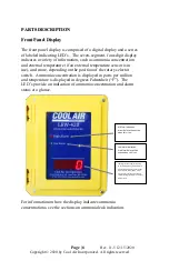 Preview for 8 page of Cool Air LBW-420-1-EC Manual