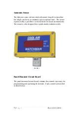 Preview for 7 page of Cool Air LBW-WATCHMAN-EC Manual