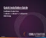 Cool Automation CoolMaster 4000M Quick Installation Manual предпросмотр