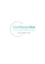 Cool Automation CoolMasterNet Quick Installation Manual предпросмотр