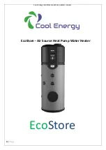 Preview for 1 page of Cool Energy EcoStore User Manual