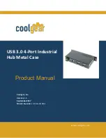 Cool Gear USBG-4U3ML Product Manual preview