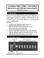 Cool Gear USBG-7DU2S Installation Manual preview