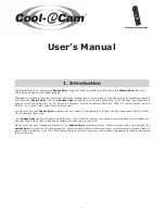 Cool-Icam CIC-175 User Manual preview