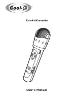 Cool-Icam Cool-I Karaoke User Manual предпросмотр