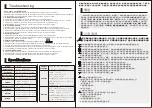 Preview for 6 page of Cool music BP-60D Manual