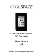 Предварительный просмотр 1 страницы Cool Solutions COOLSPACE/EnTouch Pro User Manual